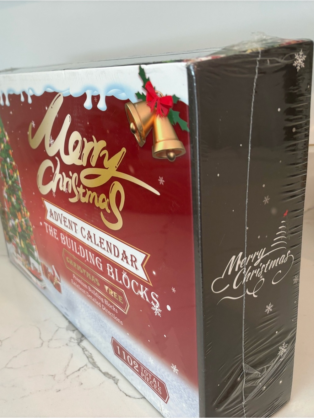 Merry Christmas Advent Calendar SEALED The Building Blocks Christmas Tree Set - Picture 3 of 9